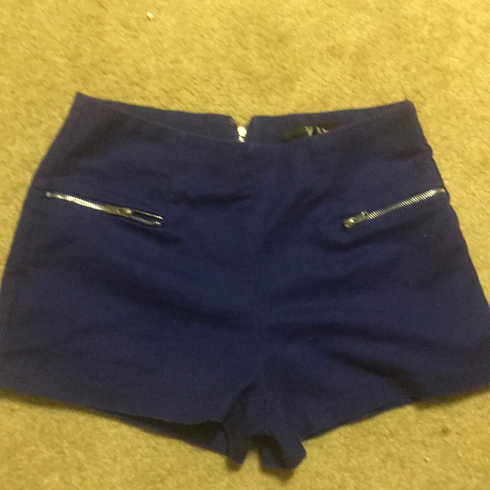 Blue shorts